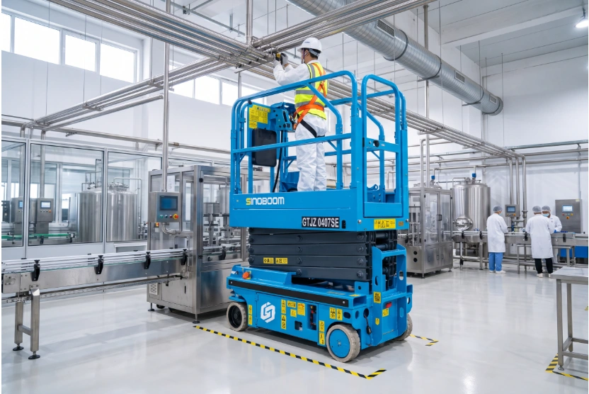 SINOBOOM GTJZ 0407SE 6 Metre Elektrikli Makasli Platform