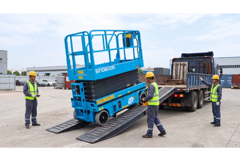SINOBOOM GTJZ 1012 (12 MT) Akülü Makaslı Platform