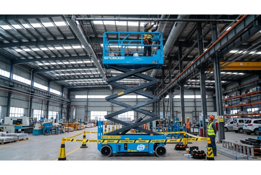 SINOBOOM GTJZ 1012 (12 MT) Akülü Makaslı Platform