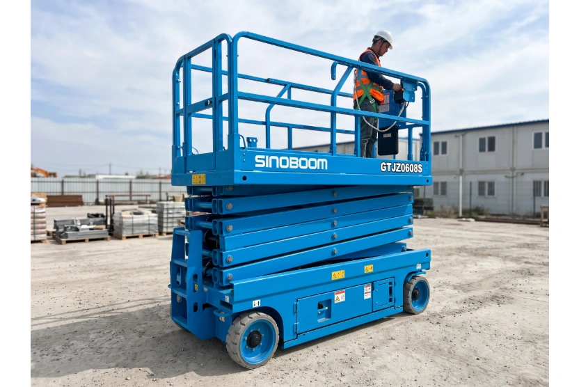 Sinoboom GTJZ 0608S (8 Metre) Akülü Makaslı Platform